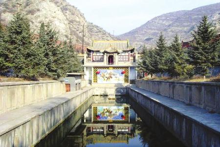 汾阳峪道河马跑神泉传说地
