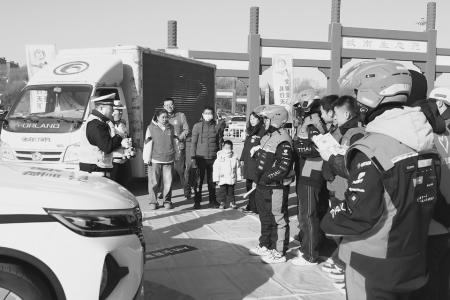 交安知识入人心 本报记者 路诗洁