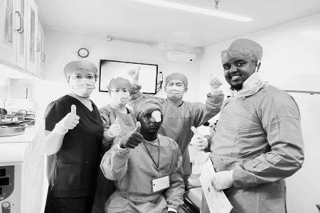 援吉医疗队精湛医术获点赞 图片由援吉医疗队提供