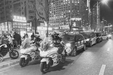 守护城市平安 图片由太原市公安局提供