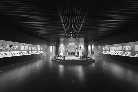 “傩魂神韵——中国傩戏·傩面具艺术展”在太原市博物馆启幕 图片由太原市博物馆提供