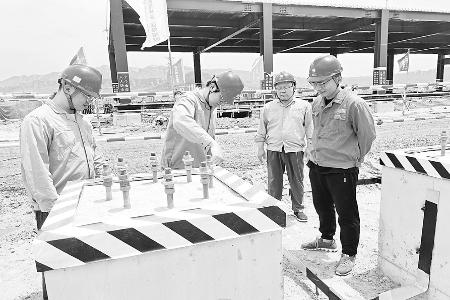 青年突击队积极投身优质工程建设 图片由受访集体提供