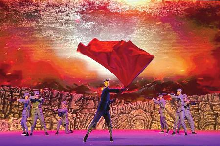 山西工商学院用《太行烽火》解锁沉浸式美育 本组图片均由山西工商学院提供