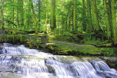 庞泉沟风景区 资料图片