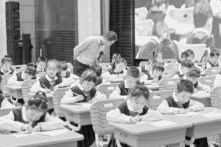 首善迎泽，教育先行。 图片由太原市迎泽区融媒体中心提供