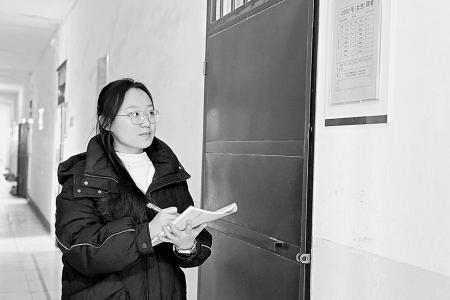 陪伴学生成长   图片由受访者提供