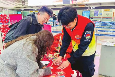 图片由山西航产集团团委提供