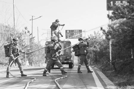 练指挥练技能练协同练作风 图片由太原市小店区融媒体中心提供