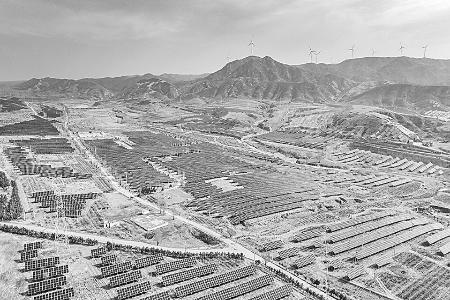 大同市云冈区青磁窑煤矿采煤沉陷区
