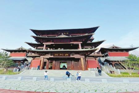好问楼 本组摄影 本报记者 任小芳