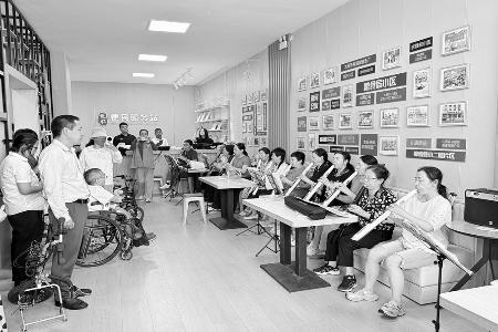 活动搭建公益助残平台 图片由省残疾人福利基金会提供