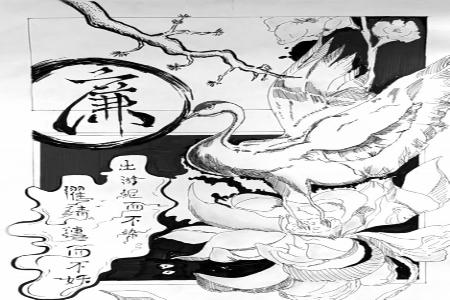 扫描二维码观看优秀作品